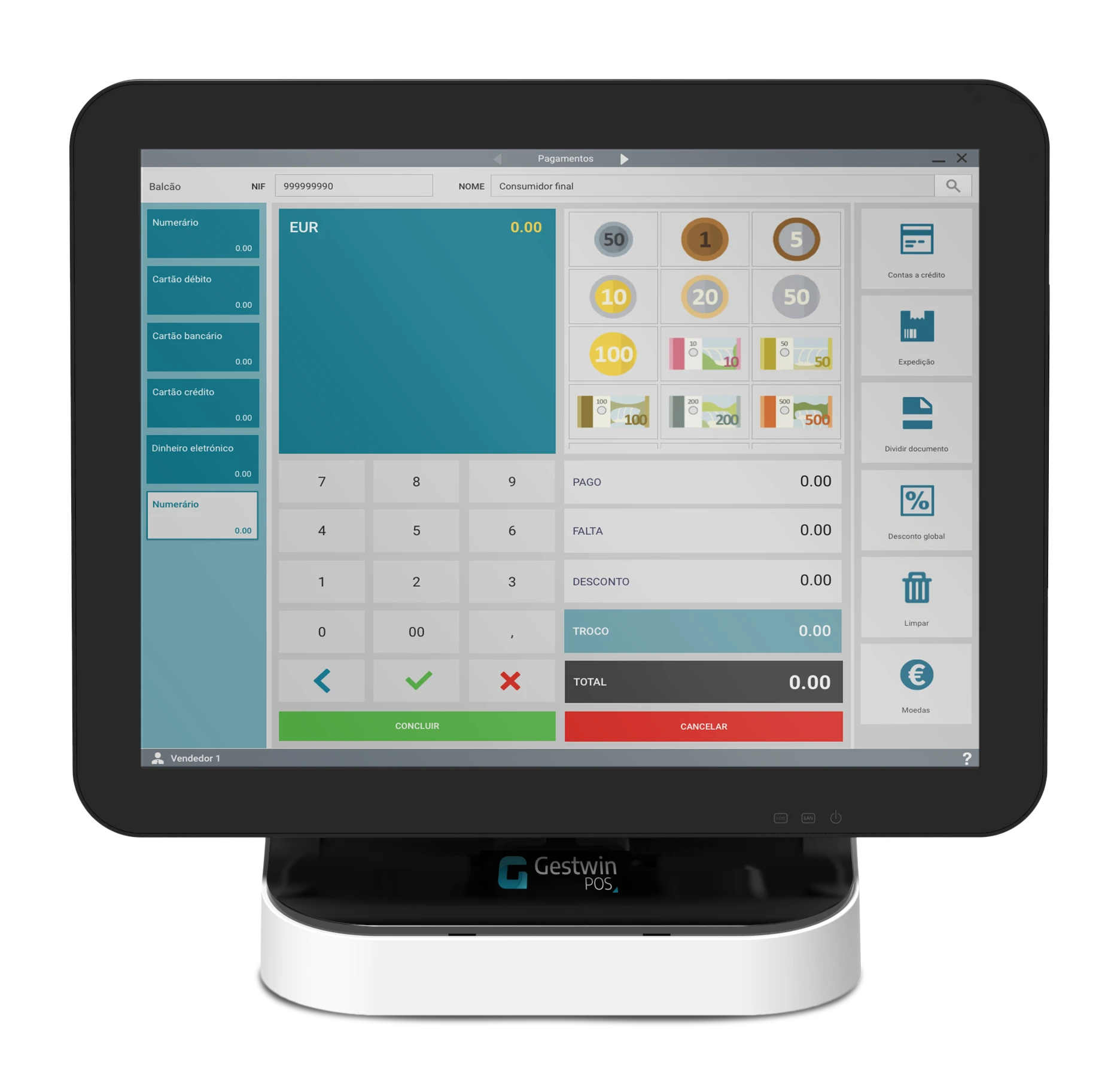 O software de faturacao para emprasas em Angola